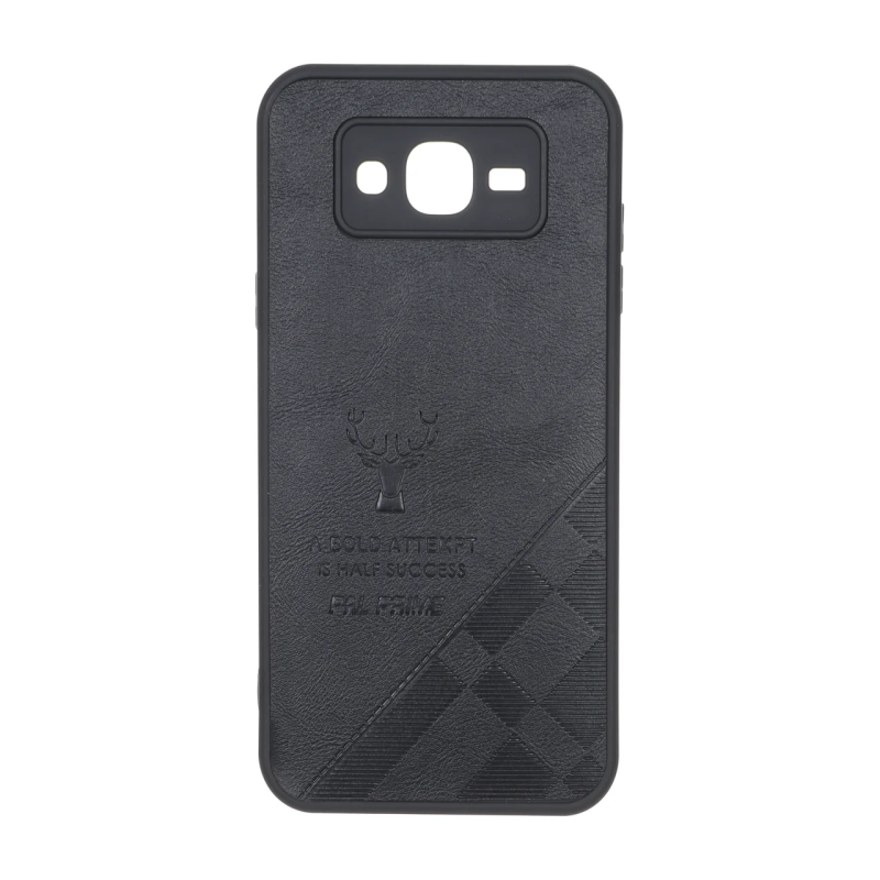 قاب طرح چرم گوزنی Pal Prime مدل Samsung Galaxy J7 (2015) / J700 - مشکی