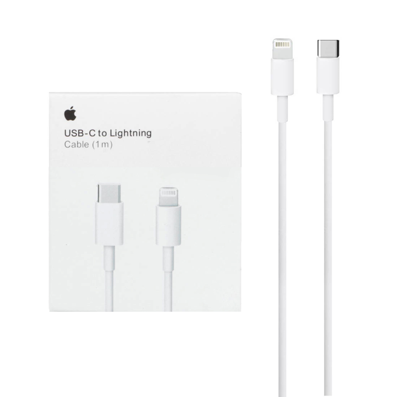 کابل شارژ آیفون 13 پک دار مدل A1703 - سفید - MMS