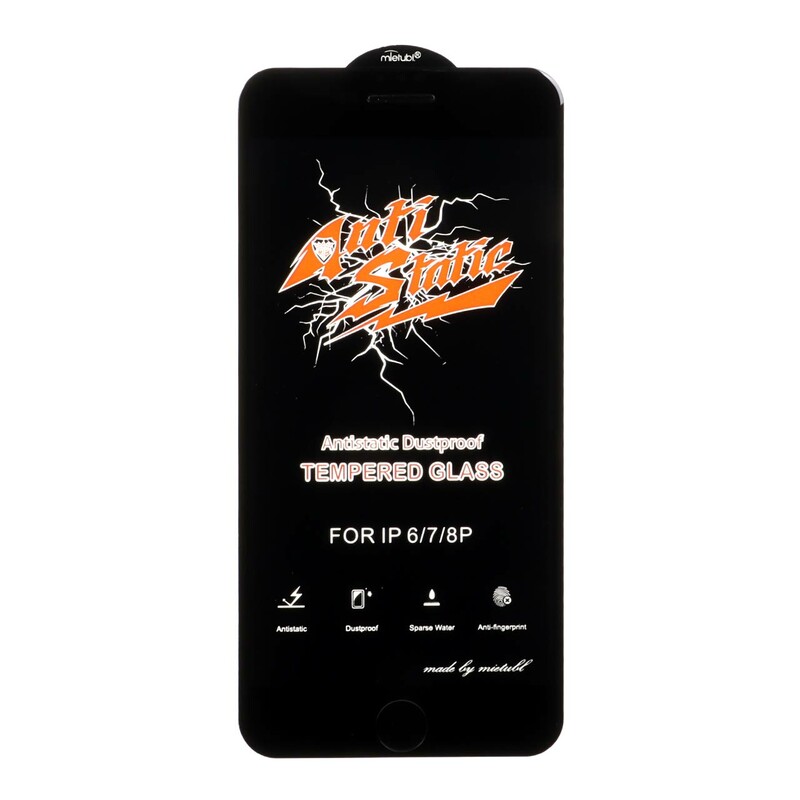 محافظ صفحه نمایش شیشه ای Full Cover Anti Static Mietubl مدل NTC ORG - Apple iPhone 6 ‌Plus / iPhone 6S Plus / iPhone 7 Plus / iPhone 8 Plus - مشکی