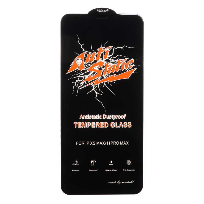محافظ صفحه نمایش شیشه ای Full Cover Anti Static Mietubl مدل NTC ORG - Apple iPhone 11 Pro Max / iPhone X Max / iPhone Xs Max