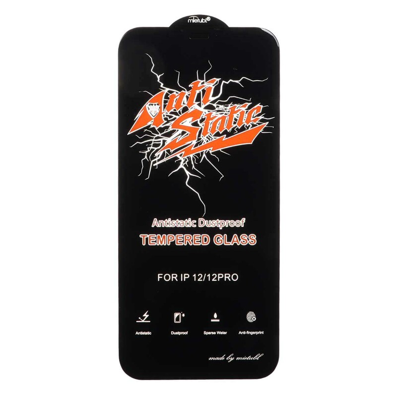 محافظ صفحه نمایش شیشه ای Full Cover Anti Static Mietubl مدل NTC ORG - Apple iPhone 12 / iPhone 12 Pro