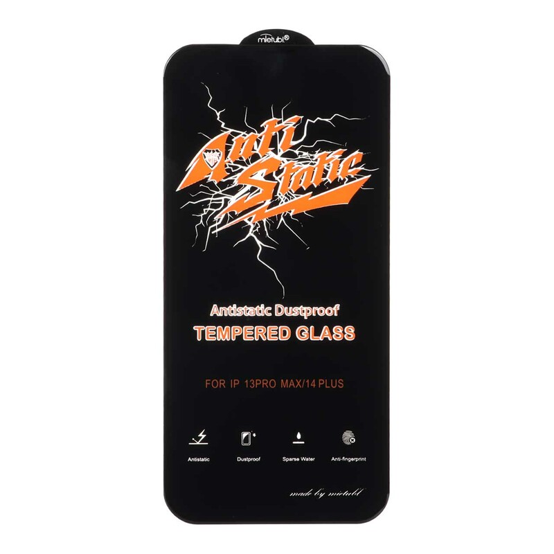 محافظ صفحه نمایش شیشه ای Apple iPhone 13 Pro Max / iPhone 14 Plus -Full Cover Anti Static Mietubl (بدون پک) - مشکی