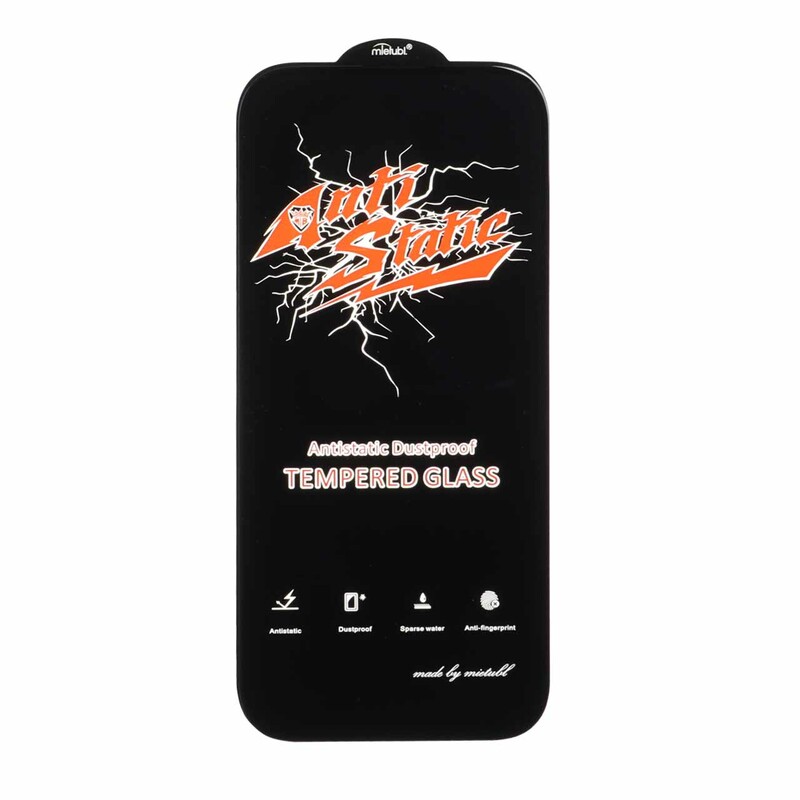 محافظ صفحه نمایش شیشه ای Apple iPhone 17 Pro Max - Full Cover Anti Static Mietubl (بدون پک) - مشکی