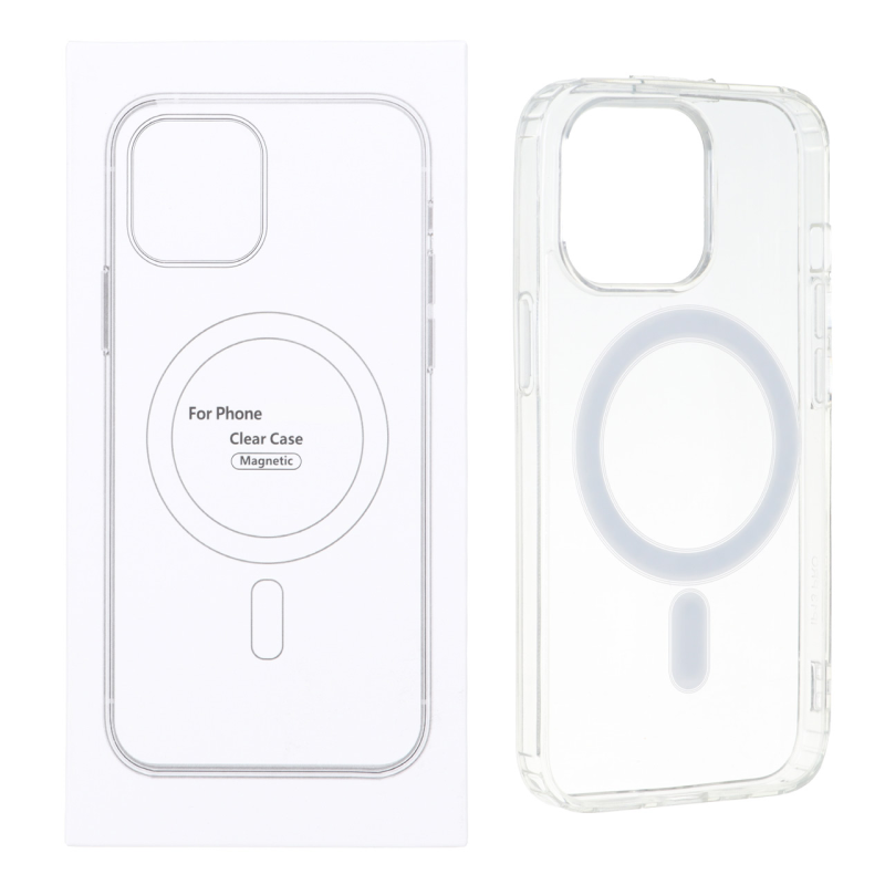 قاب شفاف Apple iPhone 13 Pro با قابلیت شارژ NTC - MagSafe (پک دار)