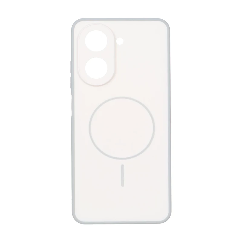 قاب طرح مگ سیف محافظ لنز برجسته Xiaomi Redmi A5 / Poco C71 - کرم