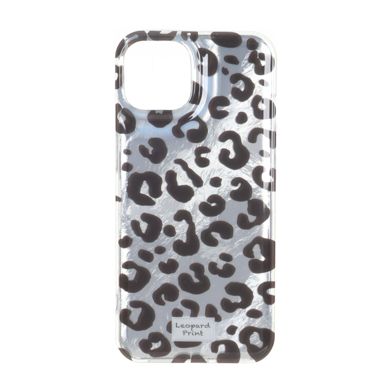 قاب اطلسی دور ژله ای پلنگی Apple iPhone 13 / iPhone 14 - طرح 81 - MPS