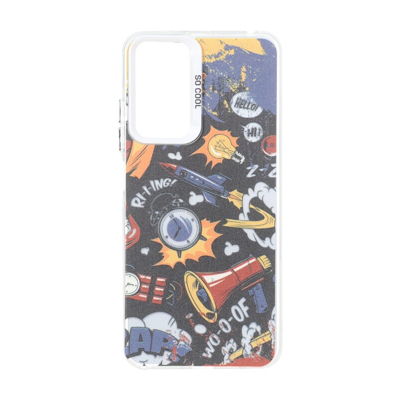 قاب SO COOL طرح گرافیتی Xiaomi Redmi Note 12S / Xiaomi Redmi Note 11 4G / Redmi Note 11S - کد 13