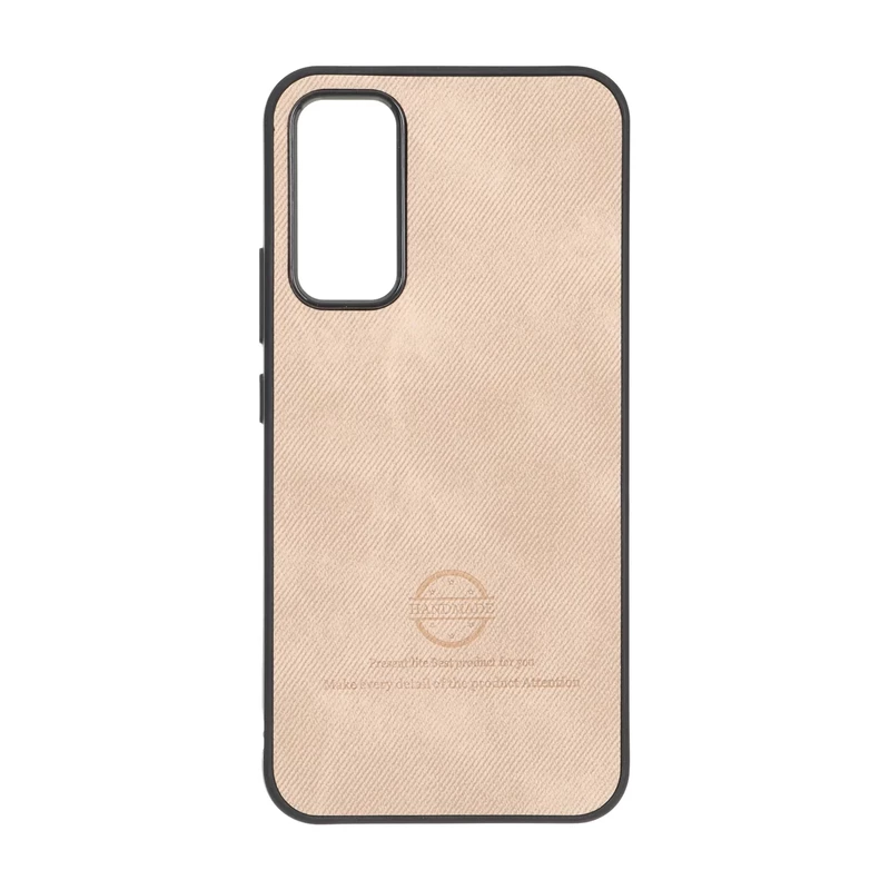 قاب HandMade جیر طرح پارچه ای Samsung Galaxy A34 - نسکافه ای