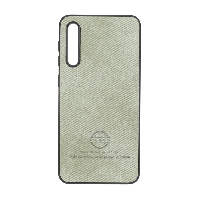 قاب HandMade جیر طرح پارچه ای Samsung Galaxy A50 / A50s / A30s - سبز