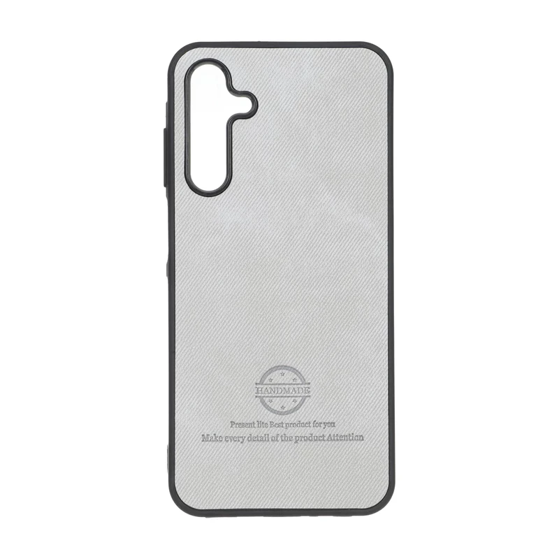 قاب HandMade جیر طرح پارچه ای Samsung Galaxy A25 5G - طوسی