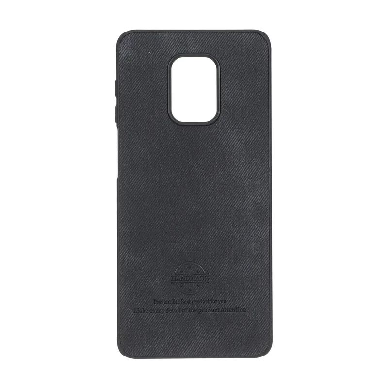 قاب HandMade جیر طرح پارچه ای Xiaomi Redmi Note 9S / Redmi Note 9 Pro / Redmi Note 9 Pro Max - مشکی