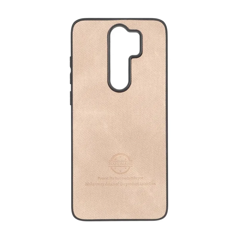قاب HandMade جیر طرح پارچه ای Xiaomi Redmi Note 8 Pro - نسکافه ای