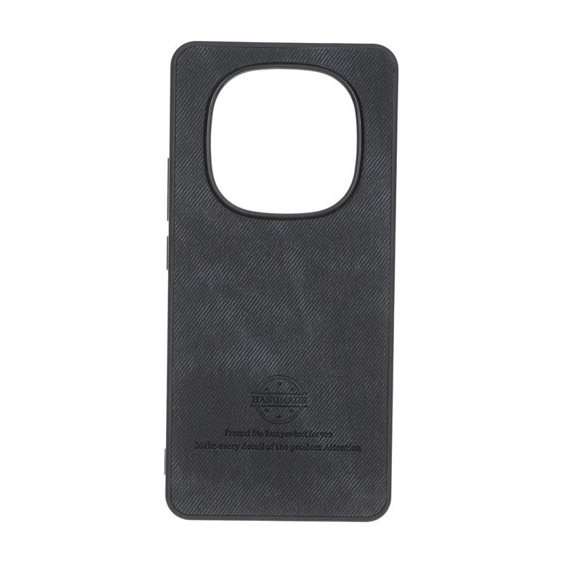 قاب HandMade جیر طرح پارچه ای Xiaomi Redmi Note 14 Pro 4G - مشکی