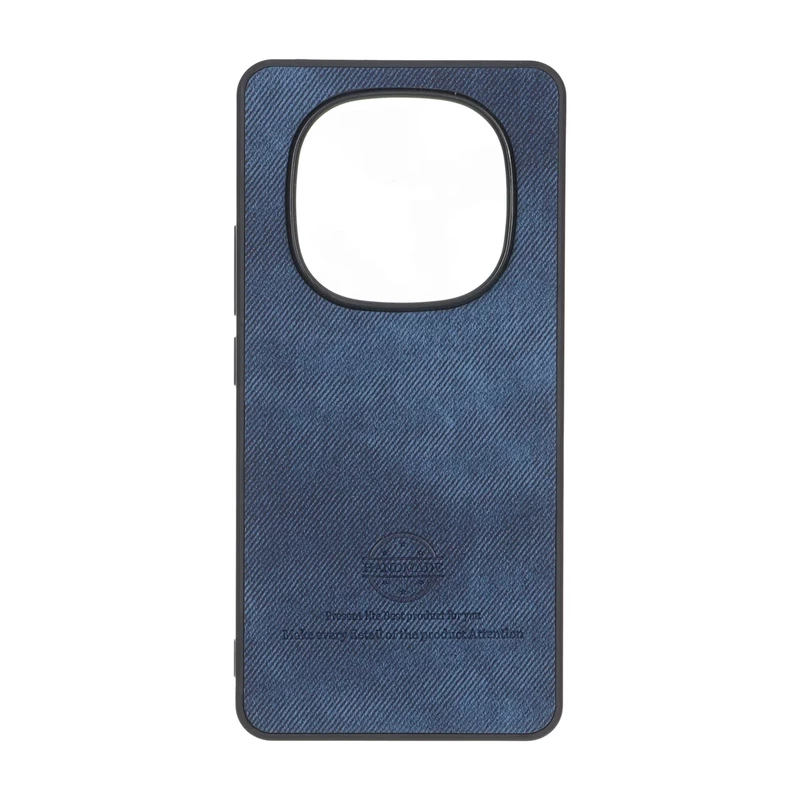 قاب HandMade جیر طرح پارچه ای Xiaomi Redmi Note 14 Pro 4G - سرمه ای