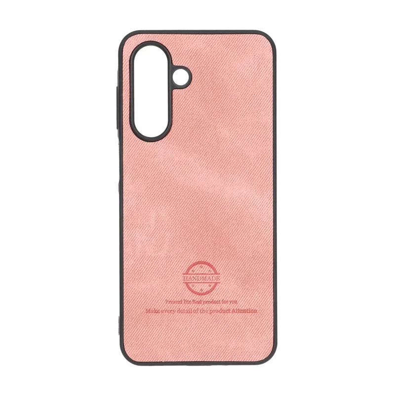 قاب HandMade جیر طرح پارچه ای Samsung Galaxy A17 / A26 - صورتی