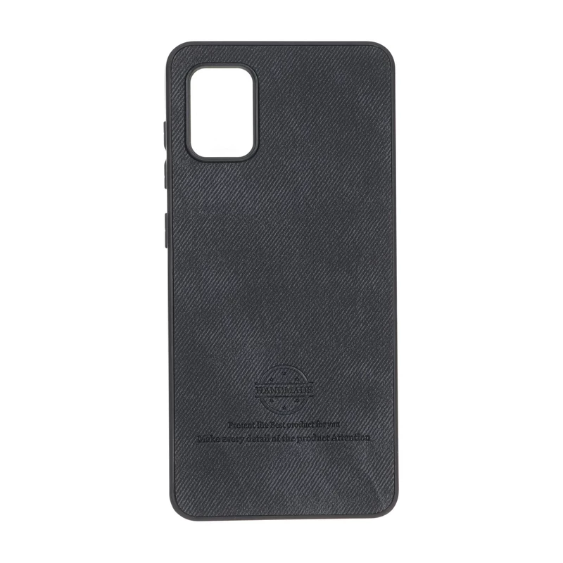 قاب HandMade جیر طرح پارچه ای Samsung Galaxy A31 - مشکی