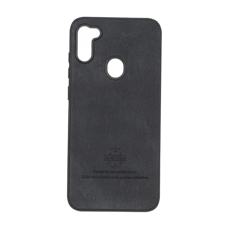 قاب HandMade جیر طرح پارچه ای Samsung Galaxy A11 / M11 - مشکی