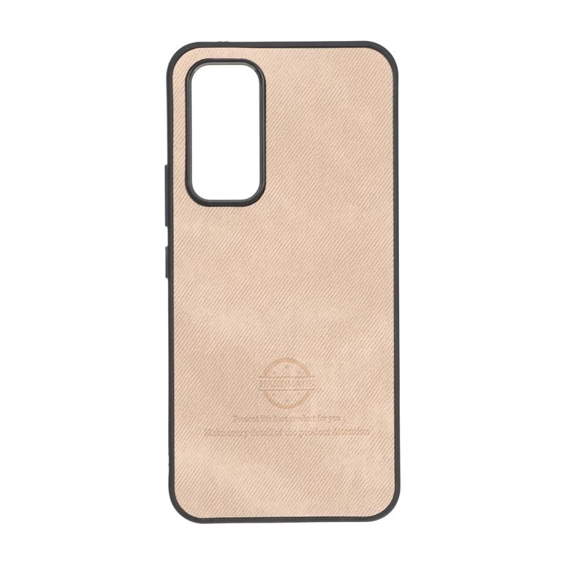 قاب HandMade جیر طرح پارچه ای Samsung Galaxy A54 - نسکافه ای
