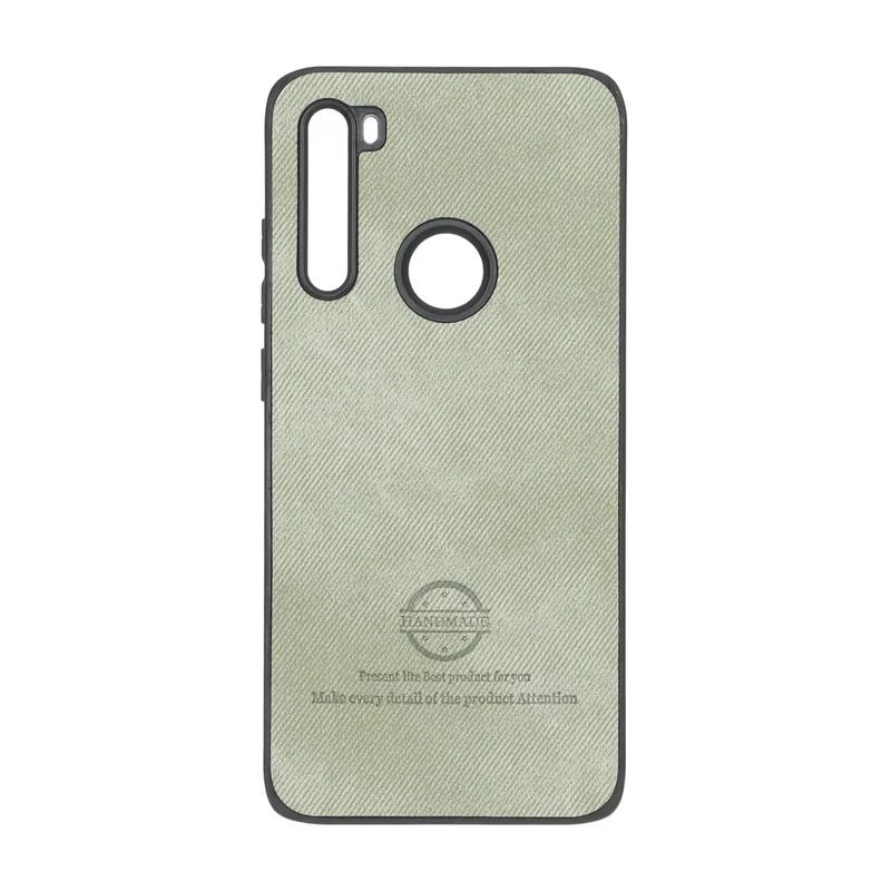قاب HandMade جیر طرح پارچه ای Xiaomi Redmi Note 8 - سبز