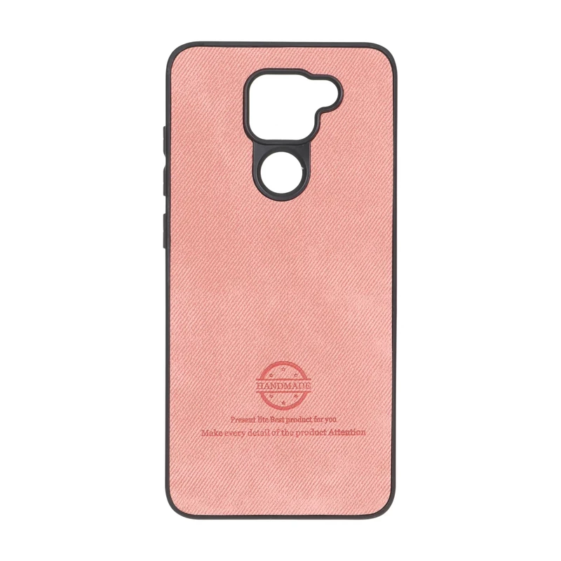 قاب HandMade جیر طرح پارچه ای Xiaomi Redmi Note 9 / Redmi 10X 5G / Redmi 10X Pro 5G - صورتی
