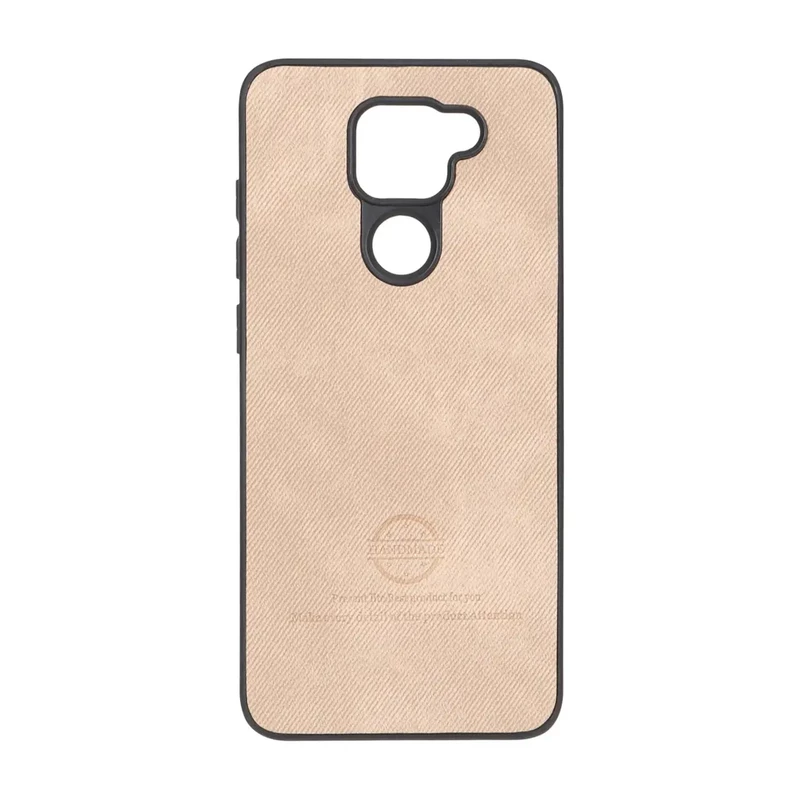 قاب HandMade جیر طرح پارچه ای Xiaomi Redmi Note 9 / Redmi 10X 5G / Redmi 10X Pro 5G - نسکافه ای
