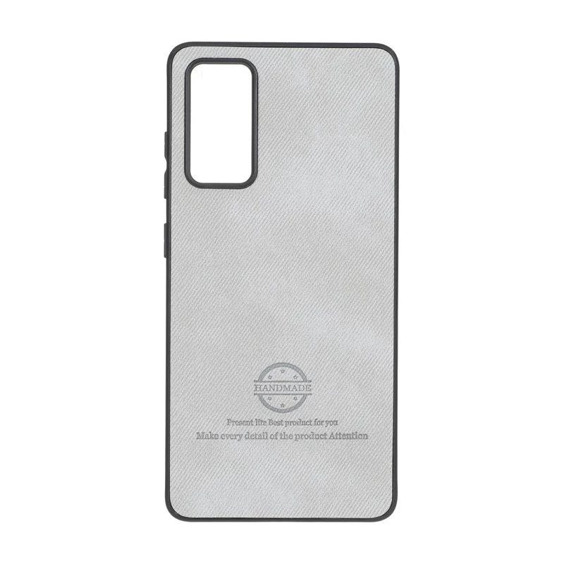 قاب HandMade جیر طرح پارچه ای Samsung Galaxy S20 FE - طوسی