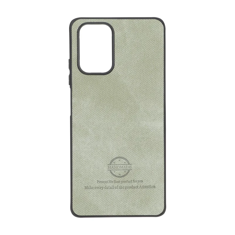 قاب HandMade جیر طرح پارچه ای Xiaomi Redmi Note 10 4G / Redmi Note 10S / Poco M5S - سبز