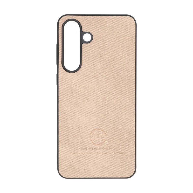 قاب HandMade جیر طرح پارچه ای Samsung Galaxy S25 FE - نسکافه ای