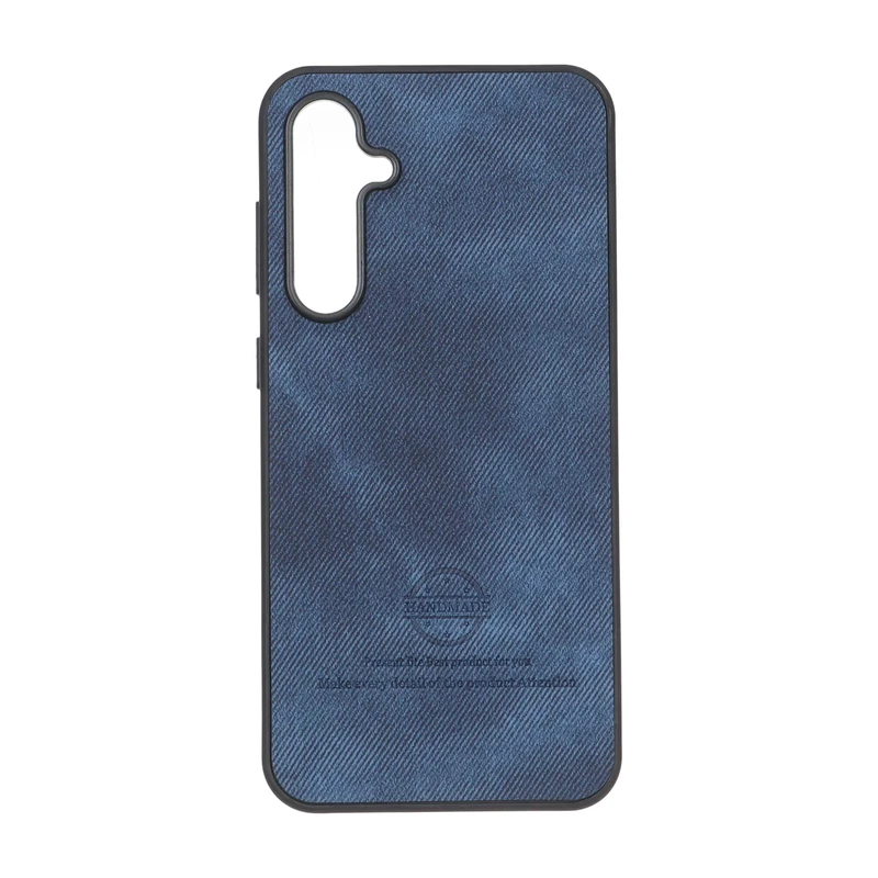 قاب HandMade جیر طرح پارچه ای Samsung Galaxy S23 FE - سرمه ای