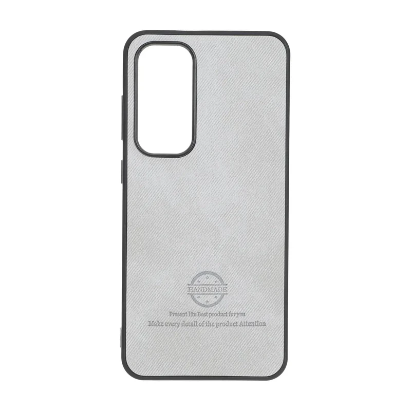 قاب HandMade جیر طرح پارچه ای Samsung Galaxy S24 FE - طوسی