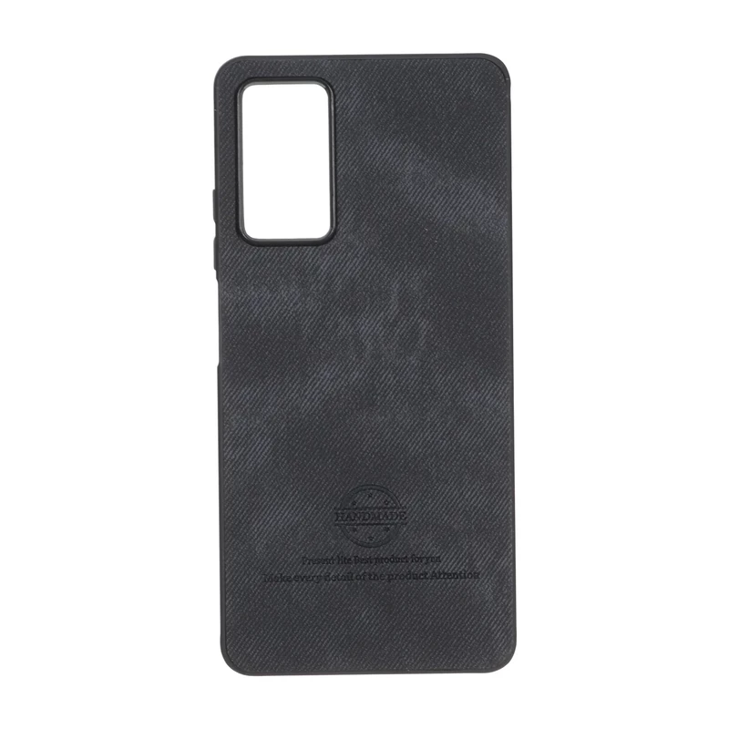 قاب HandMade جیر طرح پارچه ای Xiaomi Redmi Note 12 Pro 4G / Redmi Note 11 Pro - مشکی