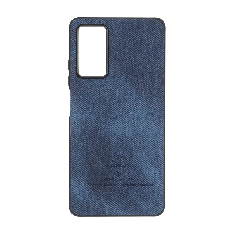 قاب HandMade جیر طرح پارچه ای Xiaomi Redmi Note 12 Pro 4G / Redmi Note 11 Pro - سرمه ای