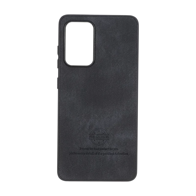 قاب HandMade جیر طرح پارچه ای Samsung Galaxy A52 / A52s - مشکی