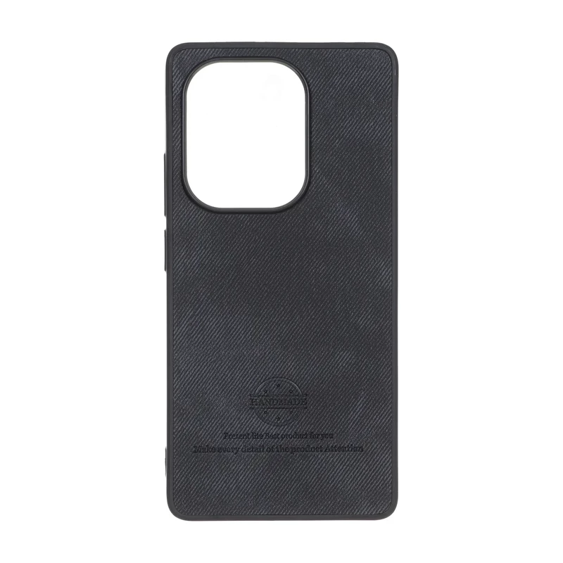 قاب HandMade جیر طرح پارچه ای Xiaomi Redmi Note 14S / Note 13 Pro 4G / Poco M6 Pro 4G - مشکی