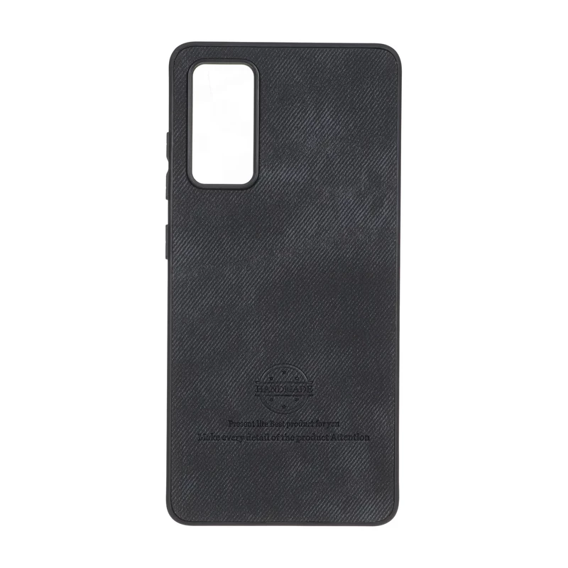قاب HandMade جیر طرح پارچه ای Samsung Galaxy S20 FE - مشکی