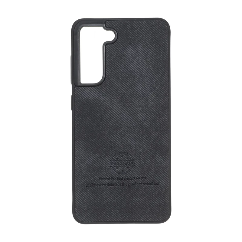 قاب HandMade جیر طرح پارچه ای Samsung Galaxy S21 FE - مشکی
