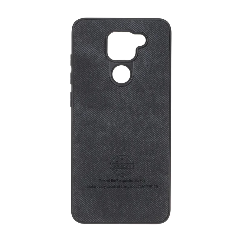 قاب HandMade جیر طرح پارچه ای Xiaomi Redmi Note 9 / Redmi 10X 5G / Redmi 10X Pro 5G - مشکی