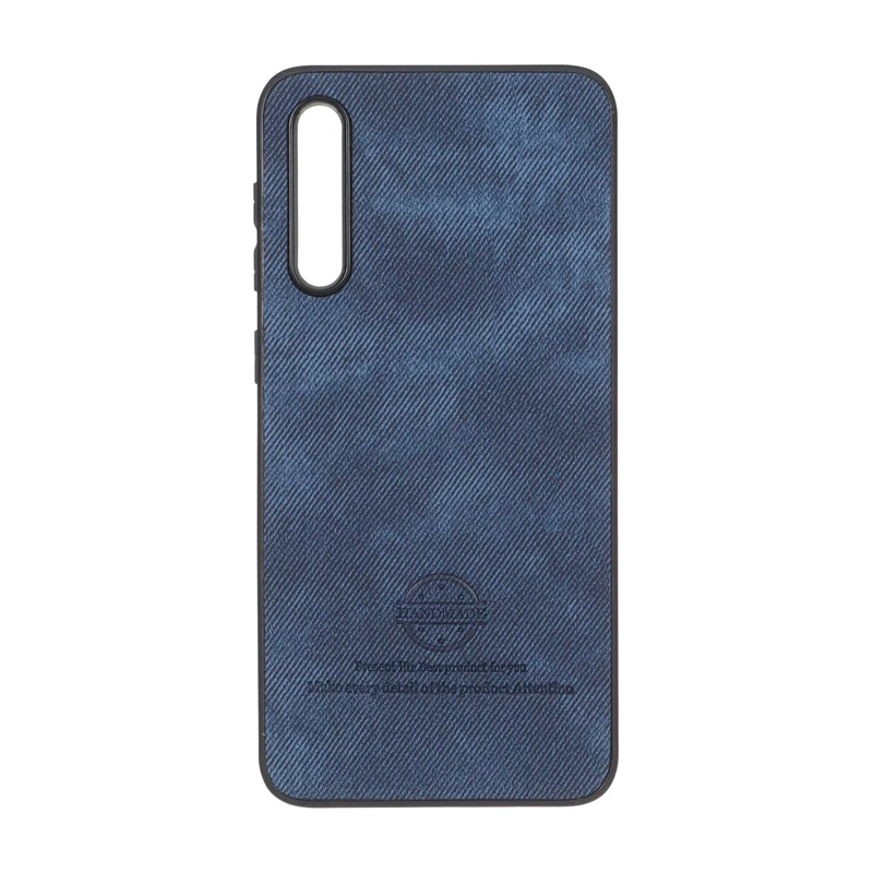 قاب HandMade جیر طرح پارچه ای Samsung Galaxy A50 / A50s / A30s - سرمه ای