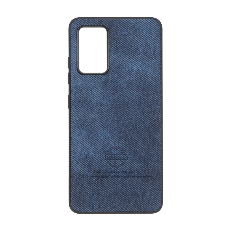 قاب HandMade جیر طرح پارچه ای Samsung Galaxy A32 4G - سرمه ای