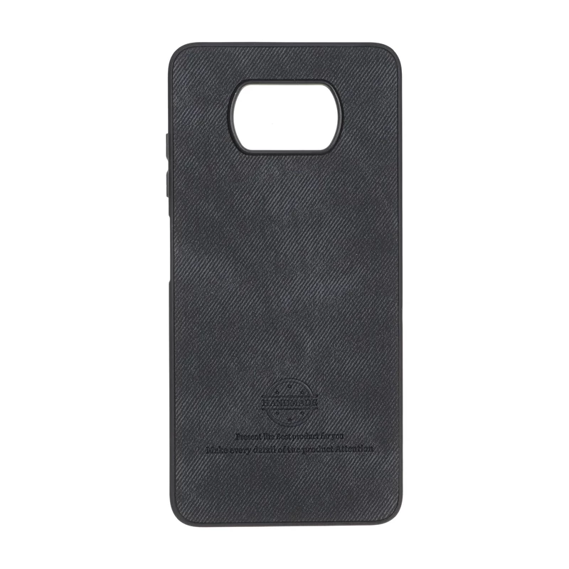 قاب HandMade جیر طرح پارچه ای Xiaomi Poco X3 / Poco X3 Pro / Poco X3 NFC - مشکی
