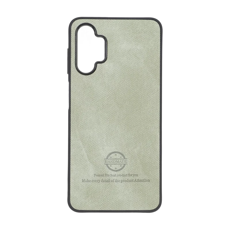 قاب HandMade جیر طرح پارچه ای Samsung Galaxy A13 4G / A13 5G / A04s / M13 4G / M23 / F13 - سبز