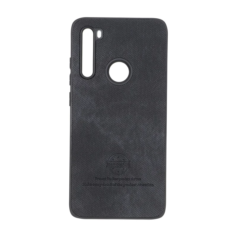 قاب HandMade جیر طرح پارچه ای Xiaomi Redmi Note 8 - مشکی