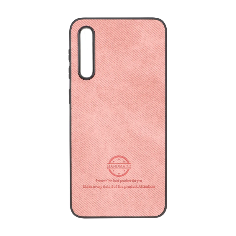 قاب HandMade جیر طرح پارچه ای Samsung Galaxy A50 / A50s / A30s - صورتی
