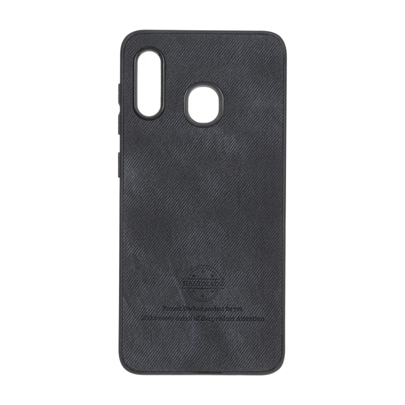 قاب HandMade جیر طرح پارچه ای Samsung Galaxy A30 / A20 - مشکی