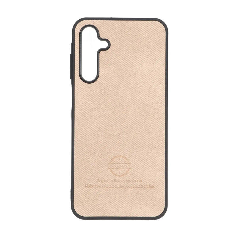قاب HandMade جیر طرح پارچه ای Samsung Galaxy A25 5G - نسکافه ای