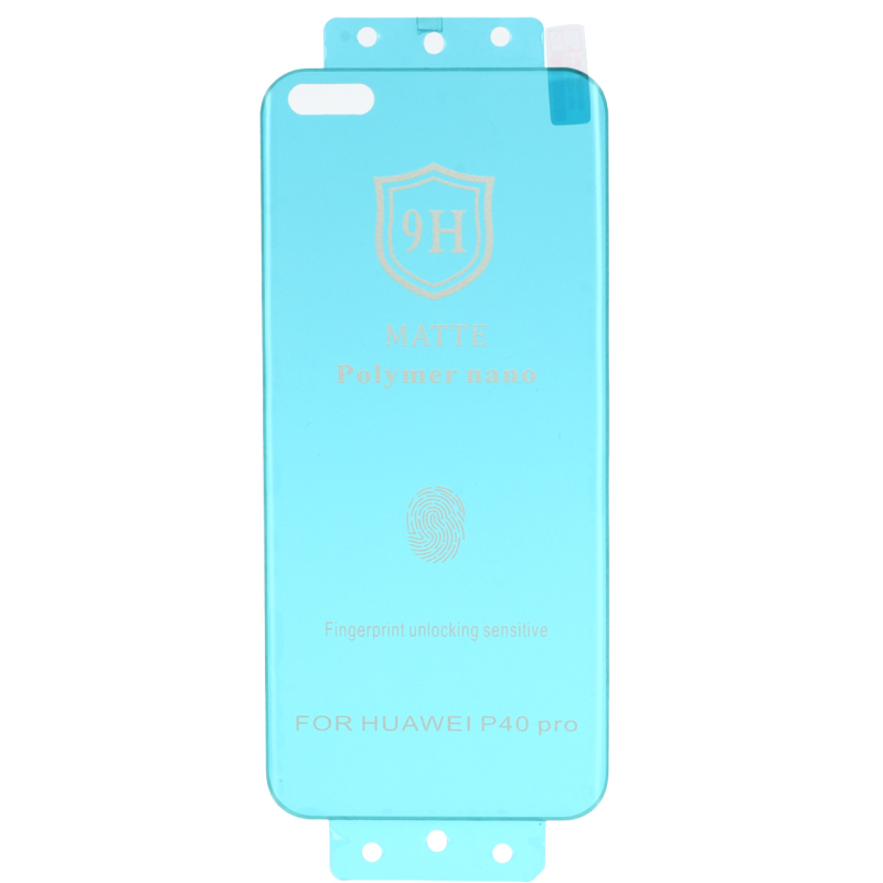محافظ صفحه نمایش مات Full Cover Polymer nano مدل Huawei P40 Pro