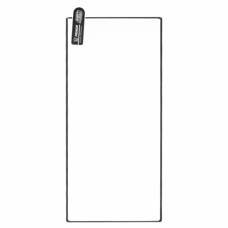 محافظ صفحه نمایش شیشه ای خم فول چسب Full Cover King Bull درجه یک Samsung Galaxy S22 Ultra