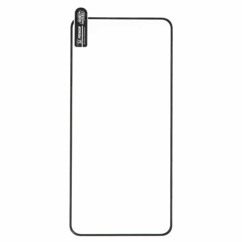 محافظ صفحه نمایش شیشه ای خم فول چسب Full Cover King Bull درجه یک Xiaomi Redmi Note 15 Pro 4G