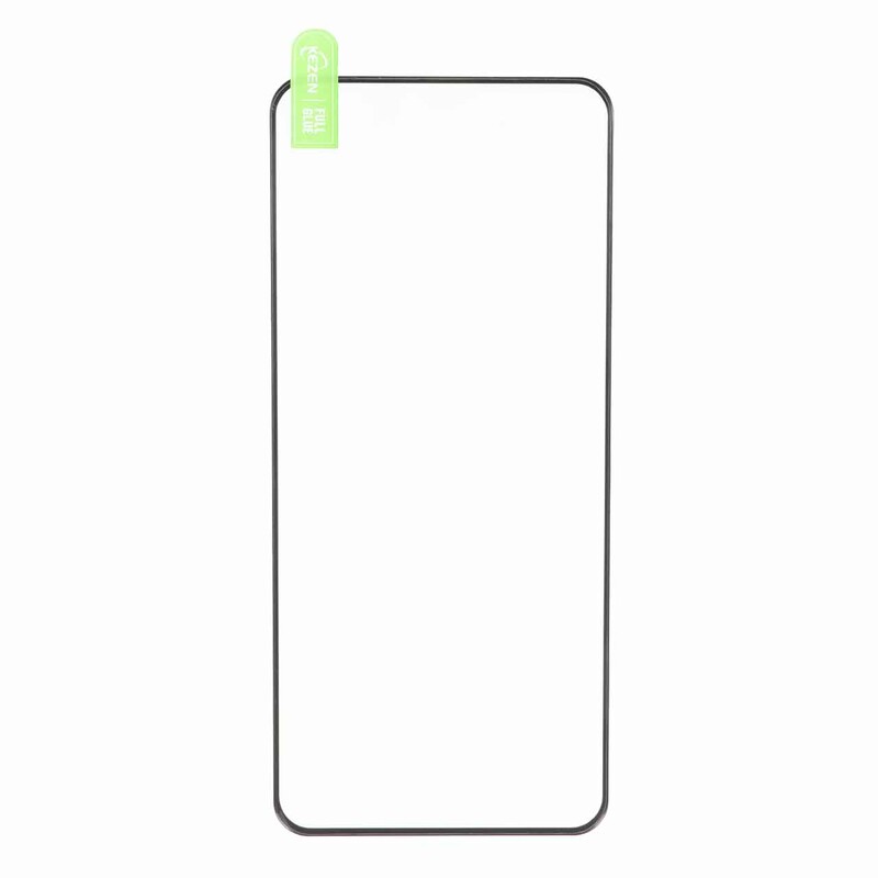 محافظ صفحه نمایش شیشه ای خم فول چسب Full Cover Kezen درجه یک Xiaomi Redmi Note 14 Pro 4G