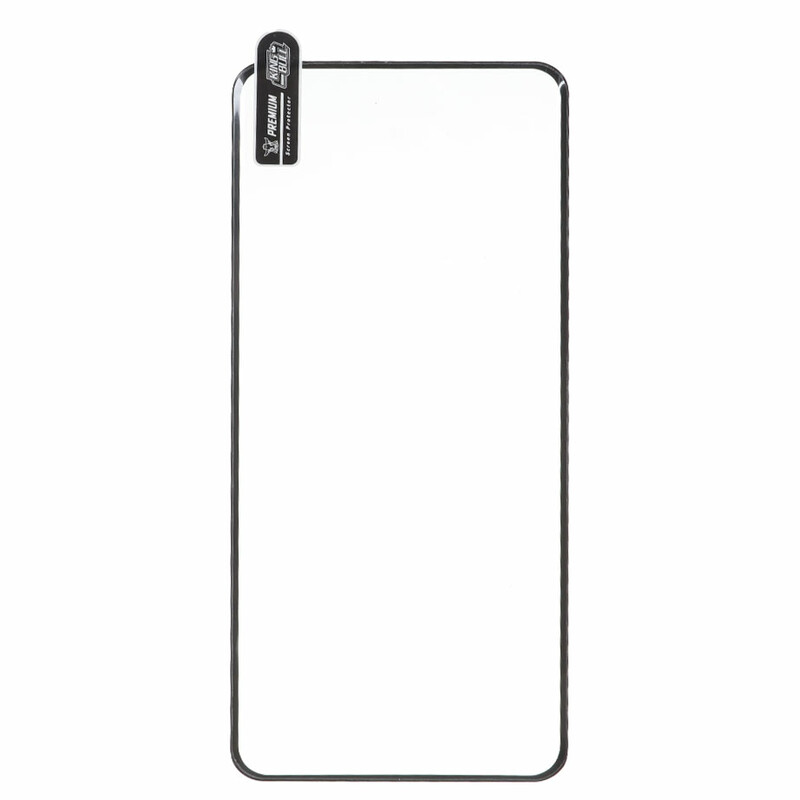 محافظ صفحه نمایش شیشه ای خم فول چسب Full Cover King Bull درجه یک Xiaomi Redmi Note 14 Pro 5G / Note 14 Pro Plus 5G / Note 13 Pro Plus 5G / Poco X7 5G